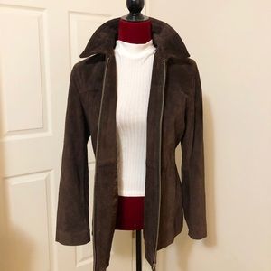 Coach 1941 Leather Suede Brown Jacket
